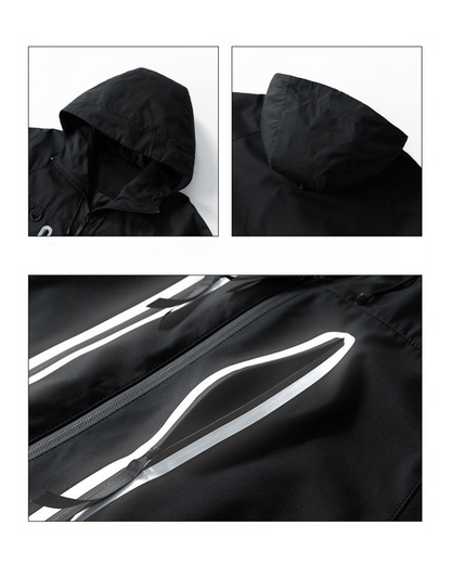 Outdoor Hiking Camping Unisex Reflective Jacket