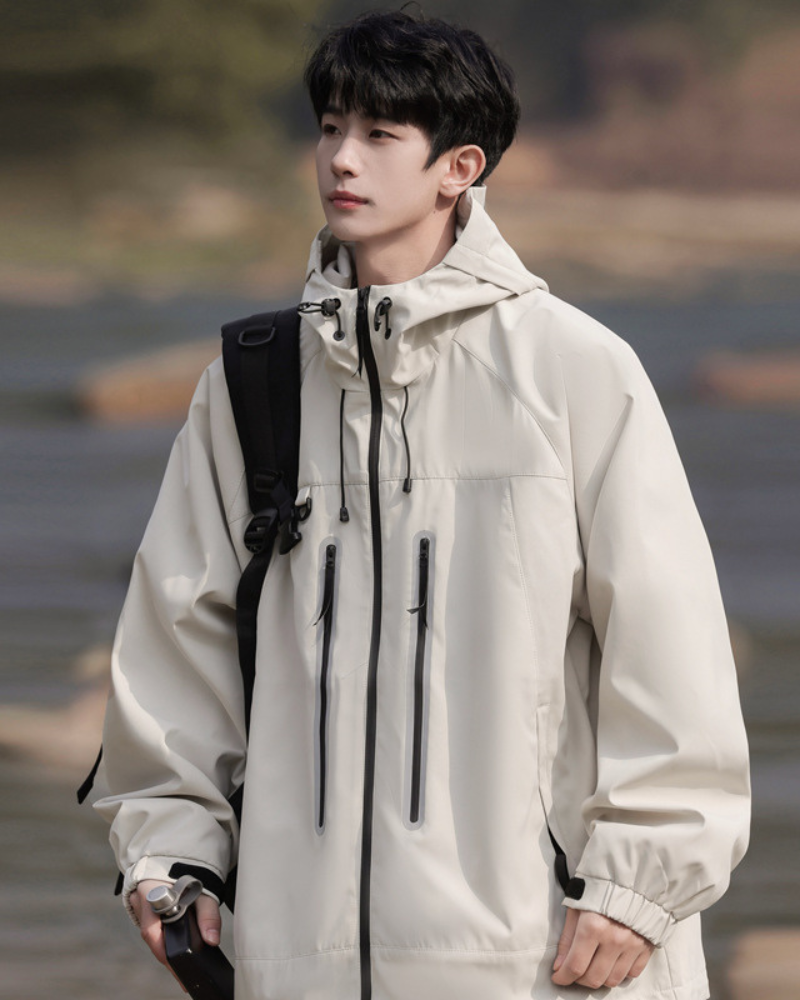 Outdoor Hiking Camping Unisex Reflective Jacket