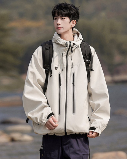 Outdoor Hiking Camping Unisex Reflective Jacket