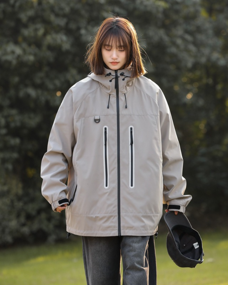 Outdoor Hiking Camping Unisex Reflective Jacket