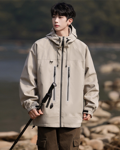 Outdoor Hiking Camping Unisex Reflective Jacket