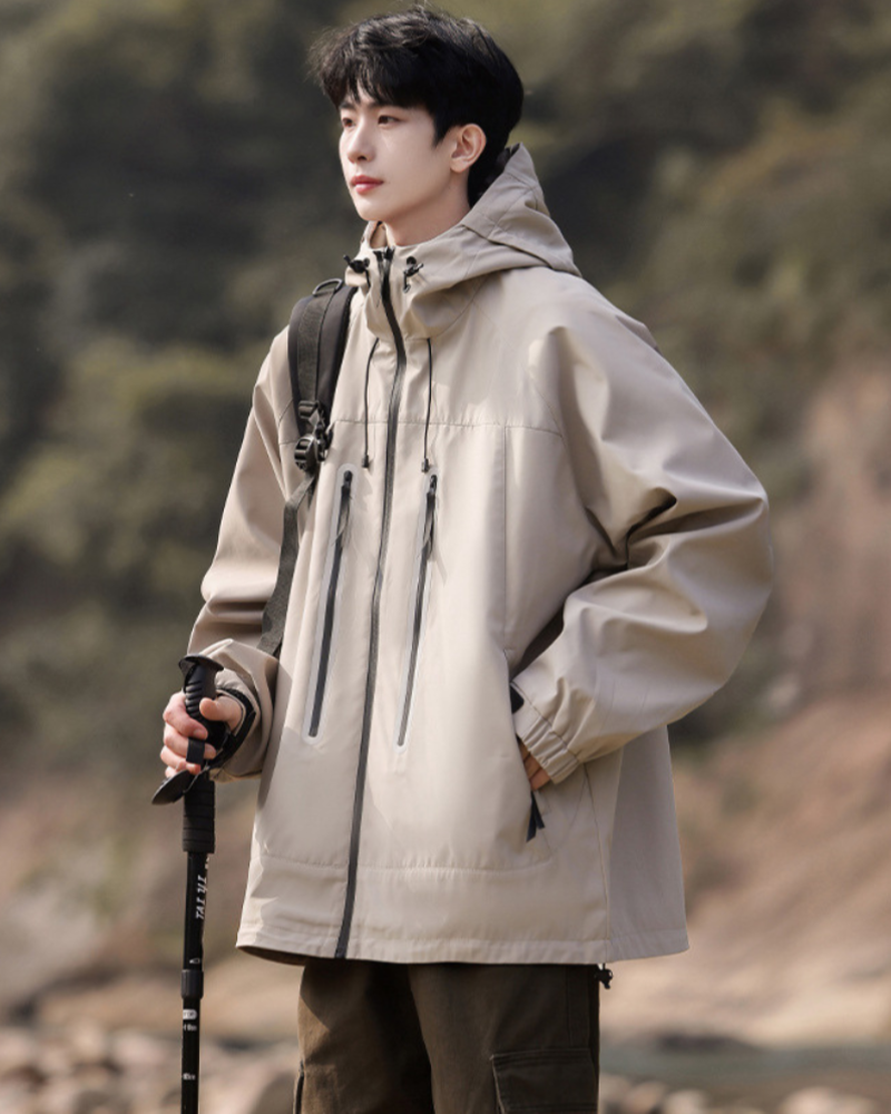 Outdoor Hiking Camping Unisex Reflective Jacket