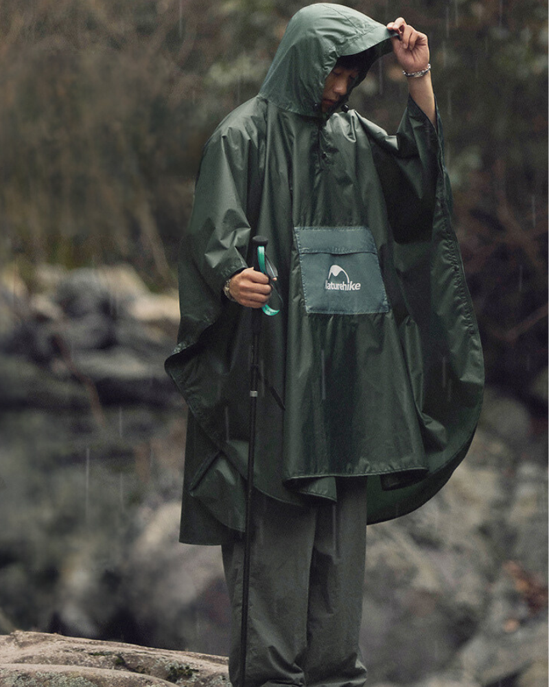 Outdoor Hiking Cycling Rain Coat Poncho