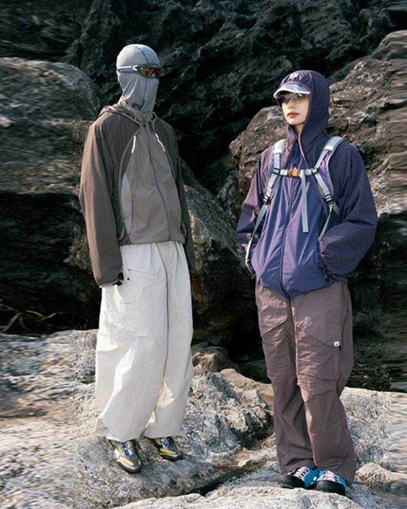 Outdoor Hiking Cycling Two-Piece Couple Sun Protection Jacket