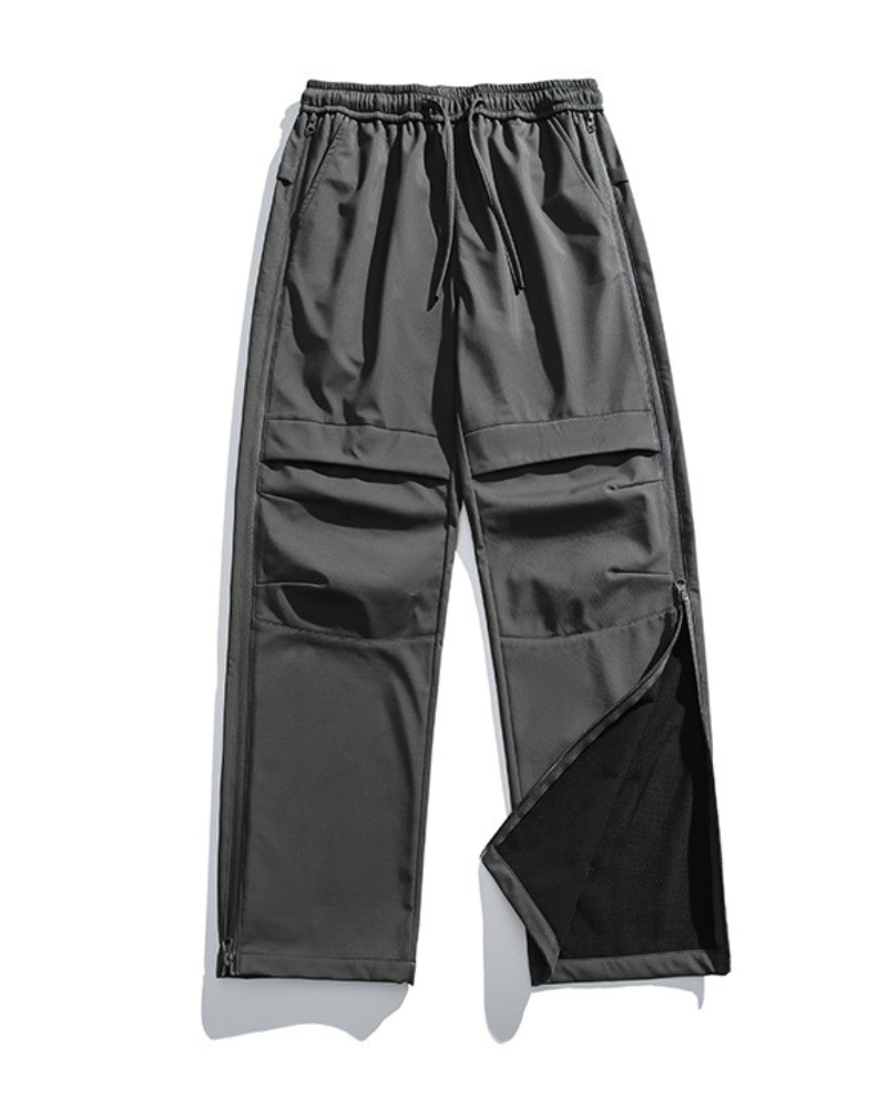Outdoor Hiking Side Zipper Paratrooper Pants