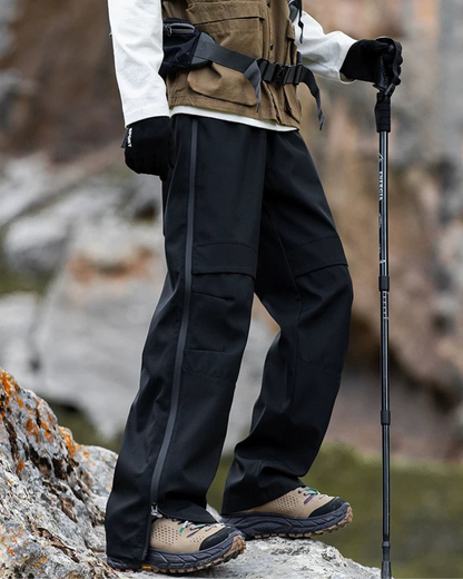 Outdoor Hiking Side Zipper Paratrooper Pants