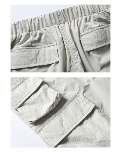 Outdoor Hiking Unisex Multi-Pocket Cargo Baggy Pants