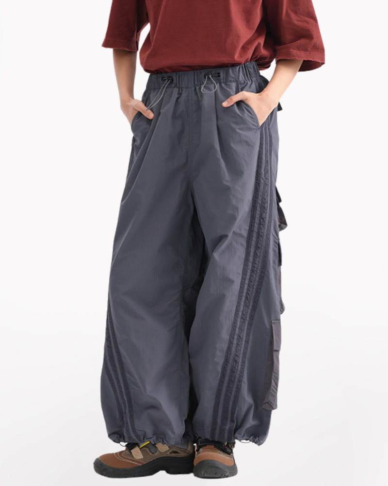 Outdoor Hiking Unisex Multi-Pocket Cargo Baggy Pants – Techwear Outdoor Hiking Unisex Multi-Pocket Cargo Baggy Pants – Techwear