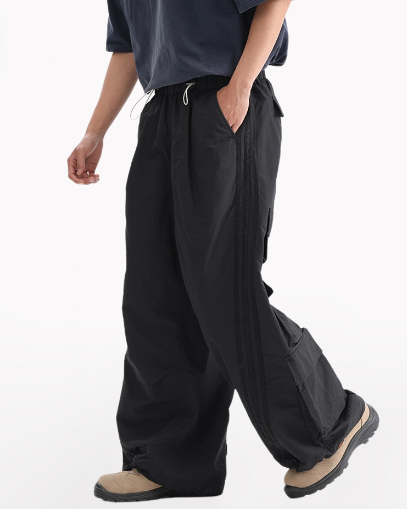 Outdoor Hiking Unisex Multi-Pocket Cargo Baggy Pants – Techwear Outdoor Hiking Unisex Multi-Pocket Cargo Baggy Pants – Techwear