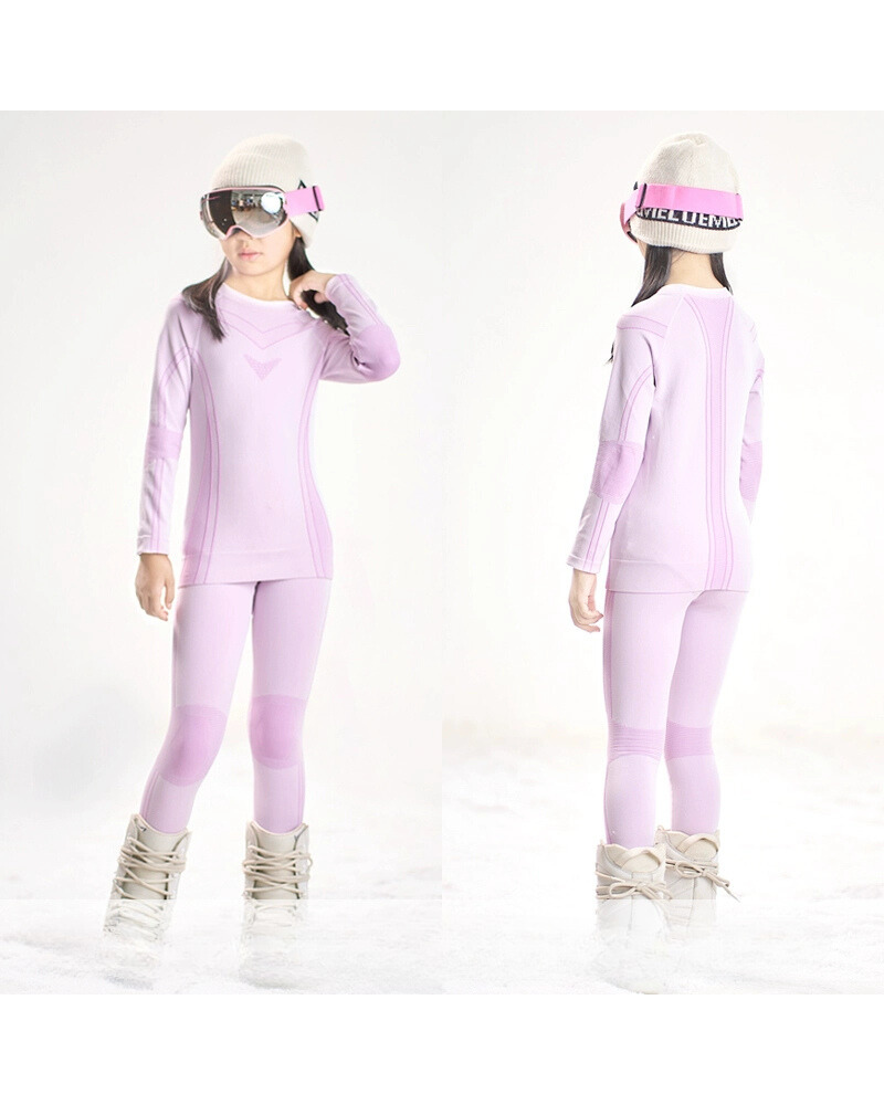 Outdoor Kids Ski Quick-Qry Breathable High Stretch Thermal Base Layer