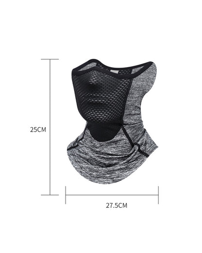 Outdoor Mesh Reflective Ice Silk Mask