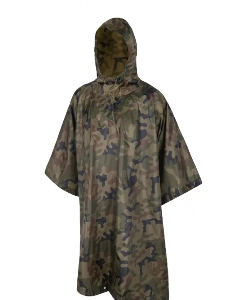 Outdoor Portable Tactical Windproof Rain Poncho