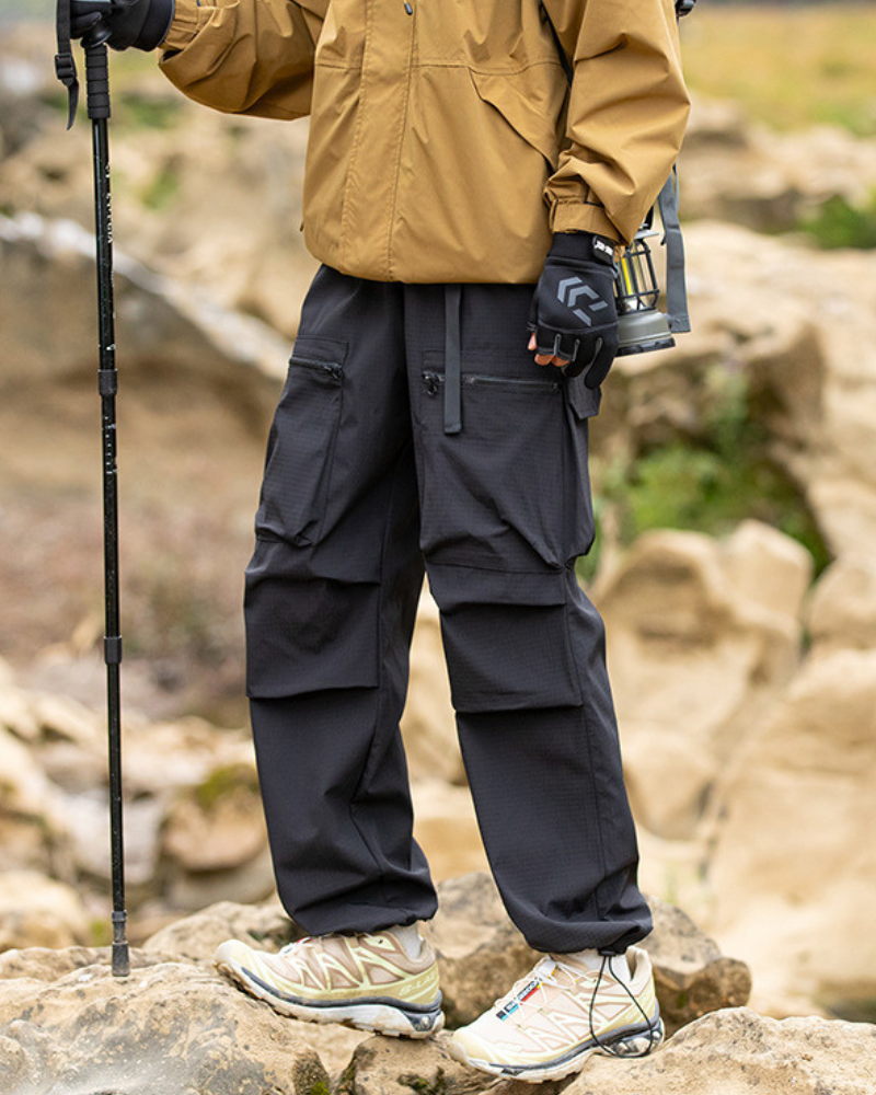 Outdoor Quick-Drying Hiking Paratrooper Pants