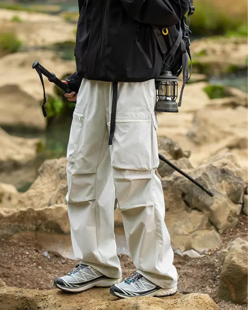 Outdoor Quick-Drying Hiking Paratrooper Pants