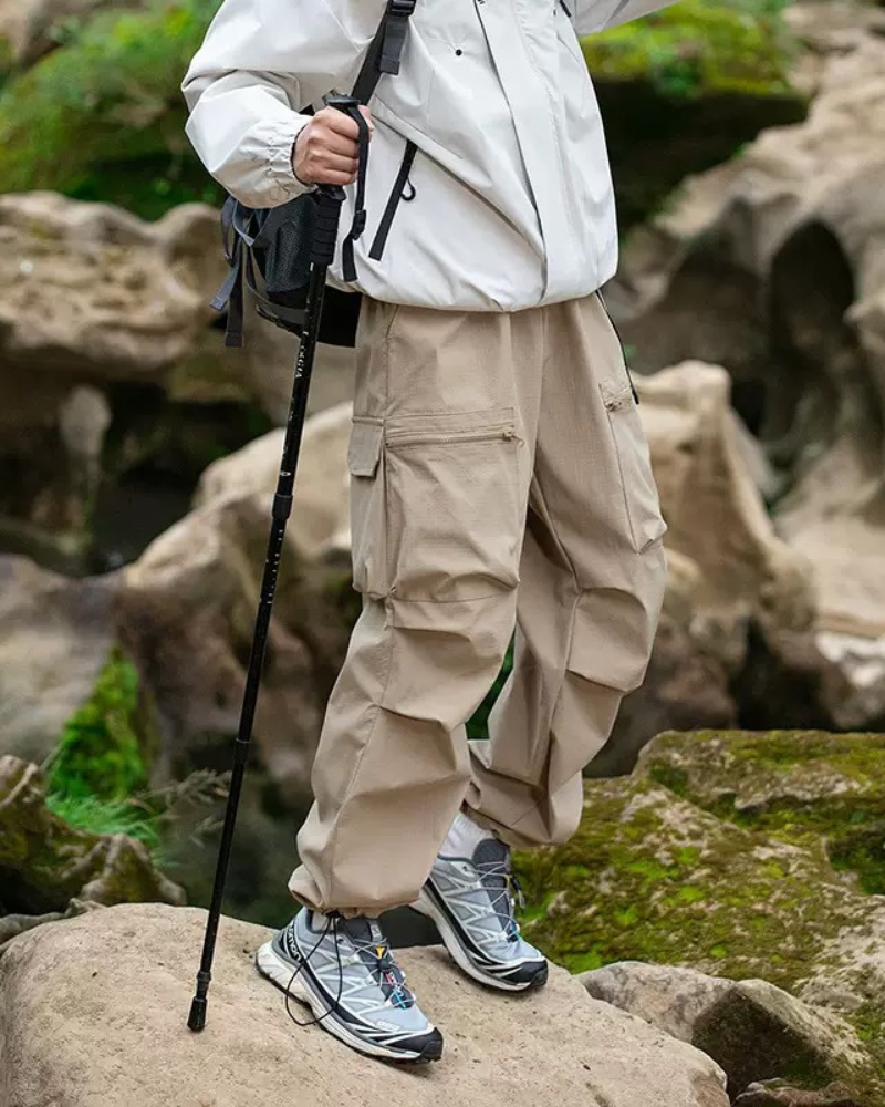 Outdoor Quick-Drying Hiking Paratrooper Pants