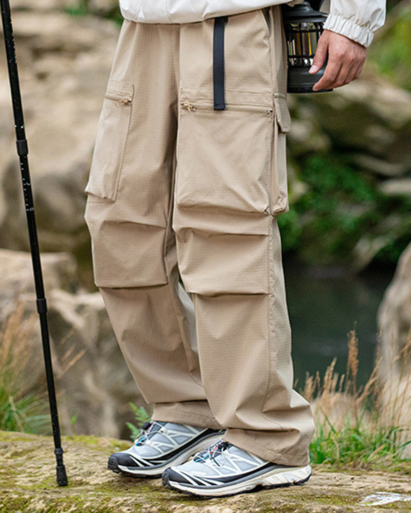 Outdoor Quick-Drying Hiking Paratrooper Pants