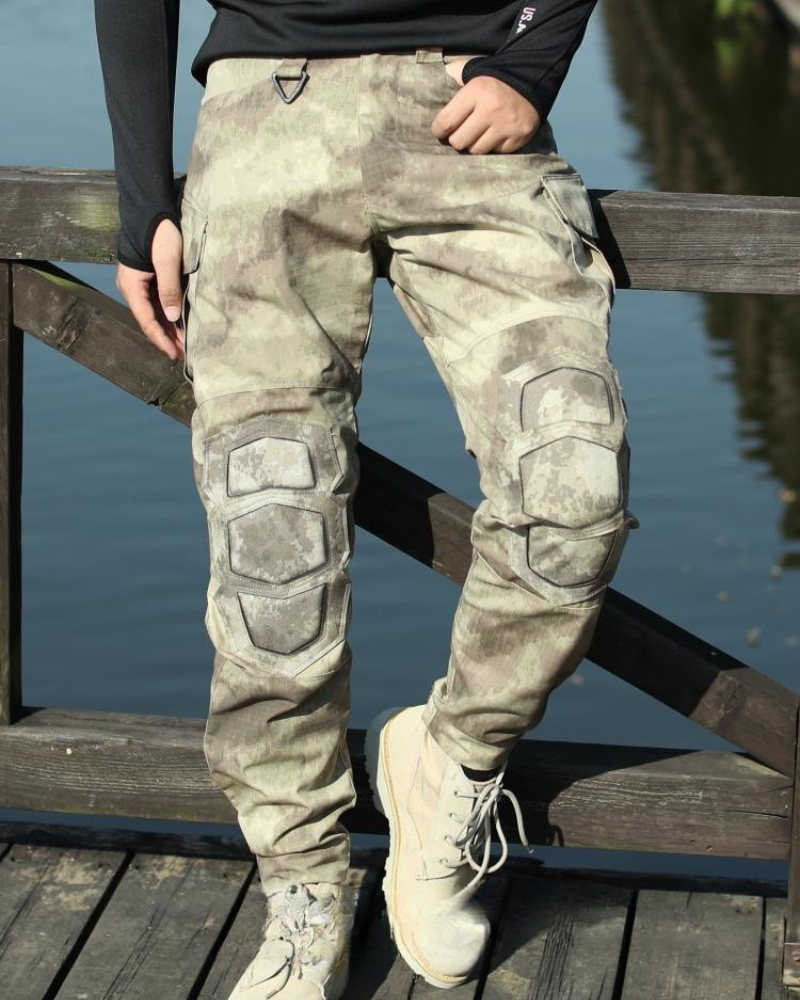 Outdoor Riding Knee Pads Tactical Cargo Pants