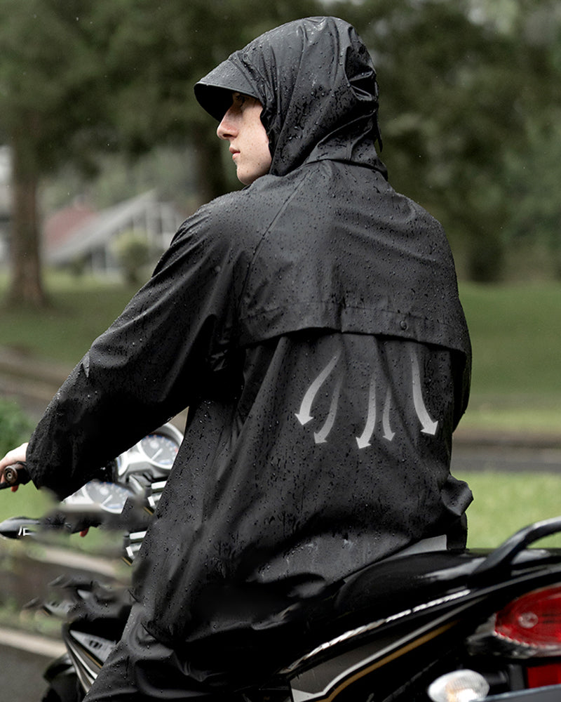 Outdoor Cycling Detachable Jacket Pants Rain Suit