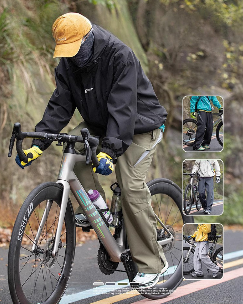 Outdoor Side Zipper Cycling Hiking Pants