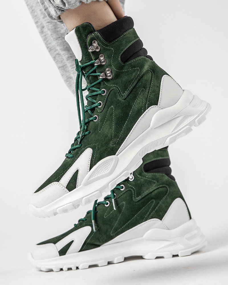 Outdoor Street High Top Sneakers