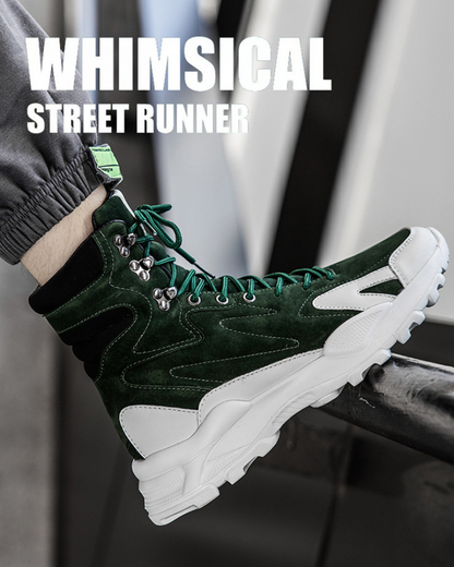 Outdoor Street High Top Sneakers