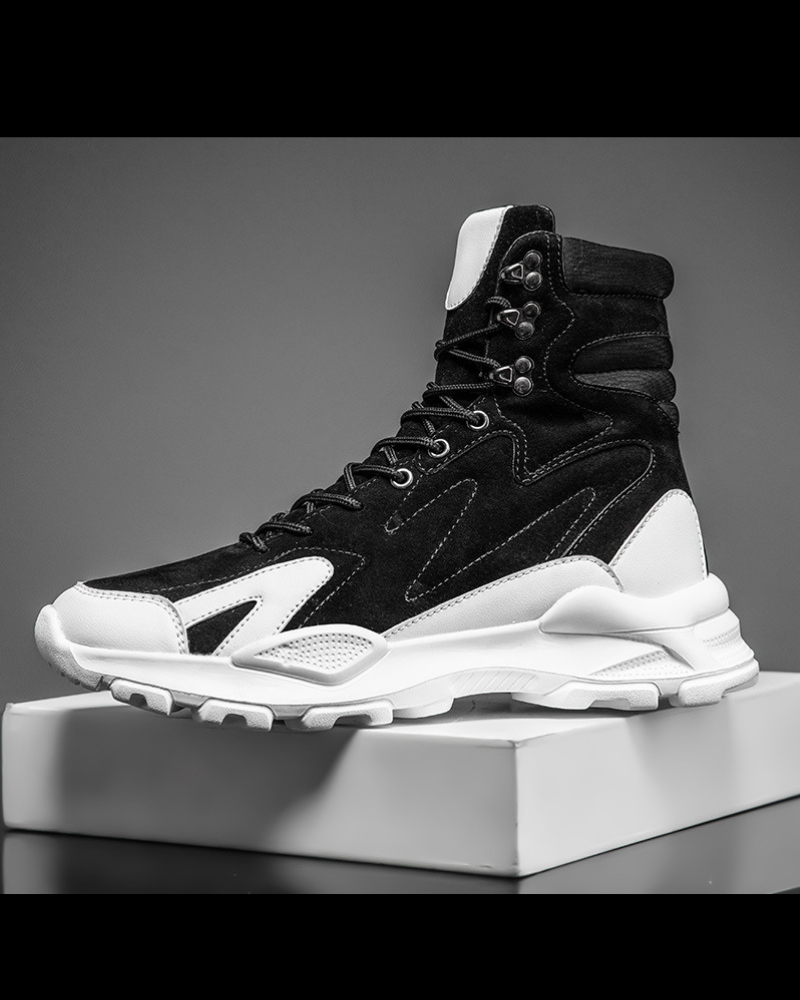 Outdoor Street High Top Sneakers
