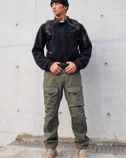 Outdoor Tactical Fleece Pullover Sweatshirt