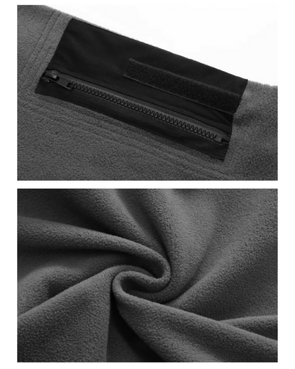 Outdoor Tactical Fleece Pullover Sweatshirt