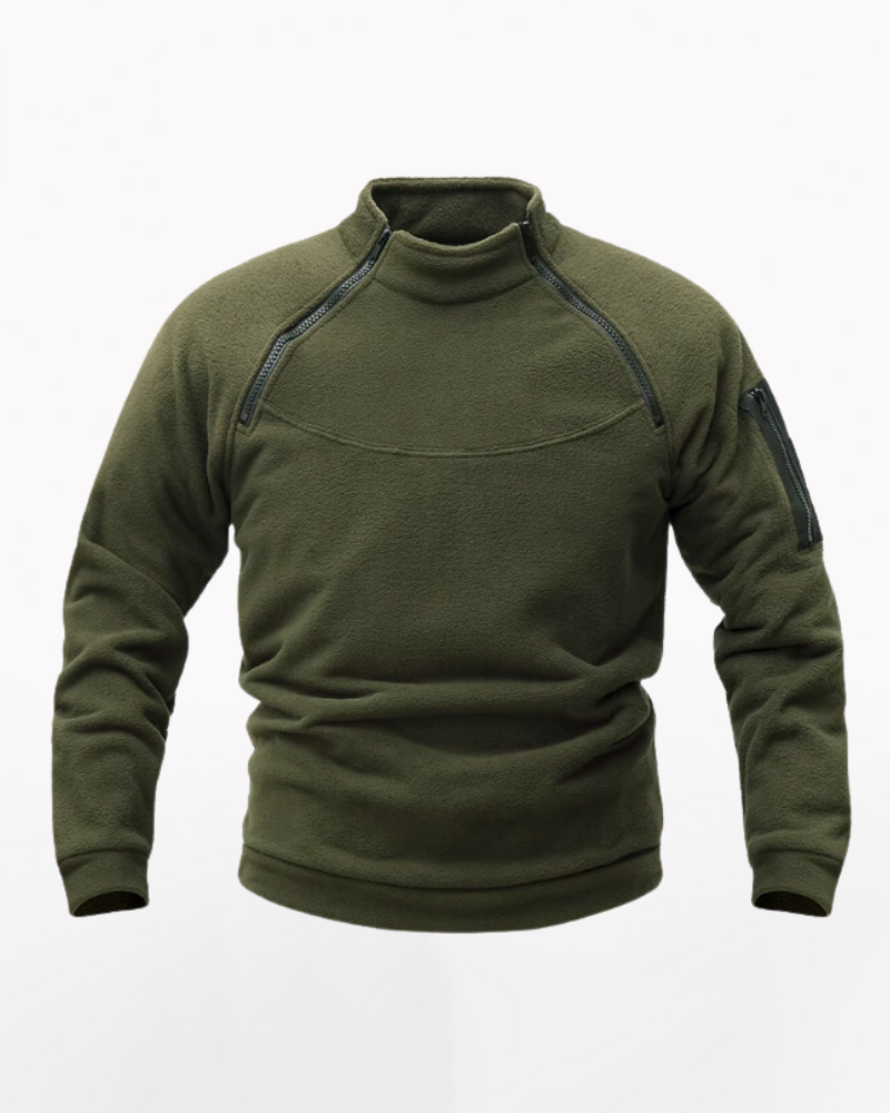 Outdoor Tactical Fleece Pullover Sweatshirt