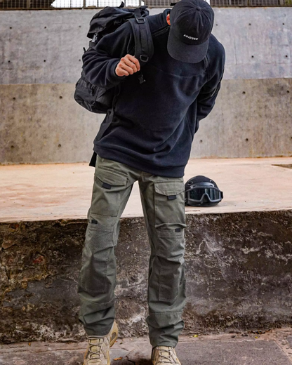 Outdoor Tactical Fleece Pullover Sweatshirt