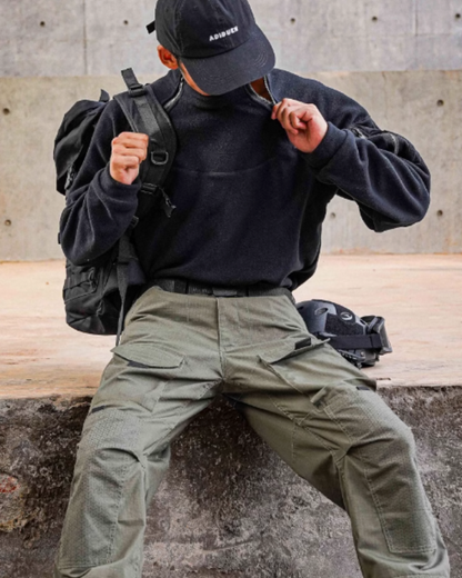 Outdoor Tactical Fleece Pullover Sweatshirt