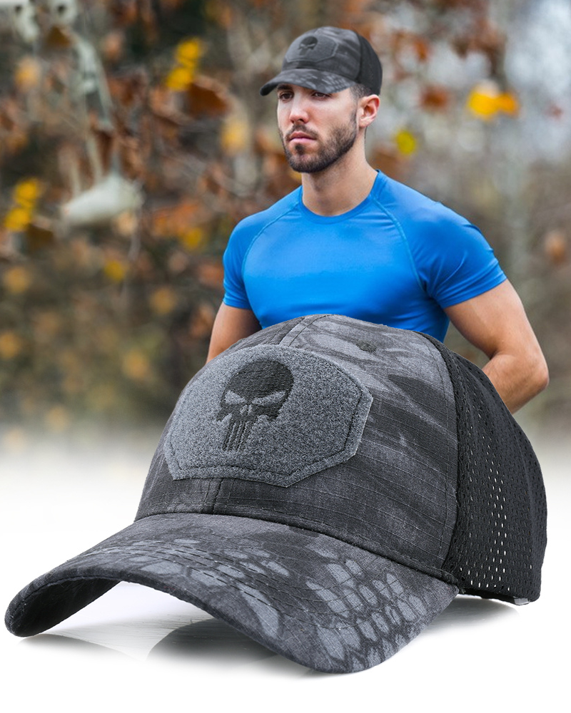Outdoor Tactical Skull Sport Baseball Cap