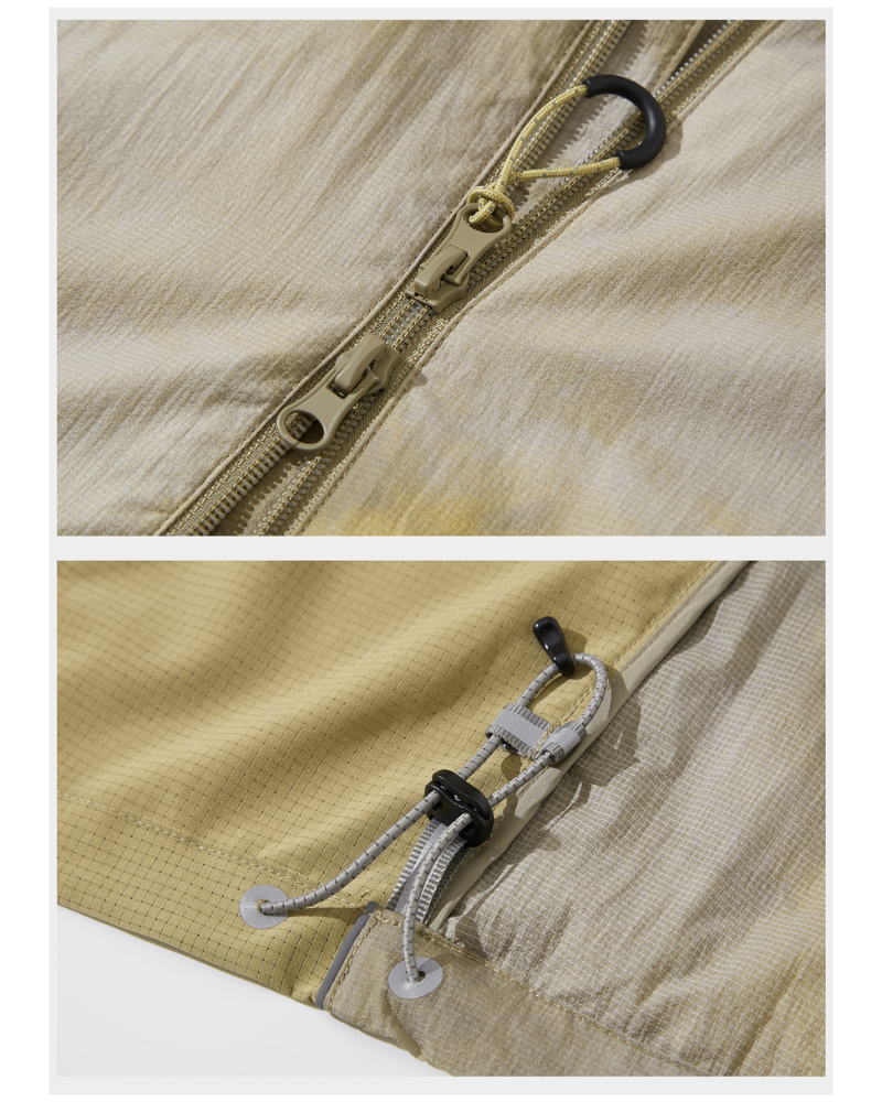 Outdoor Tie-Dye Hiking Waterproof Sun Protection Jacket