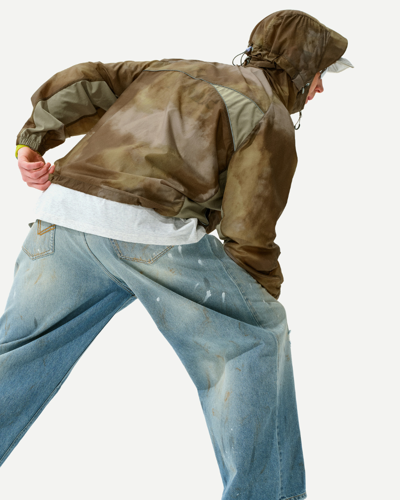 Outdoor Tie-Dye Hiking Waterproof Sun Protection Jacket