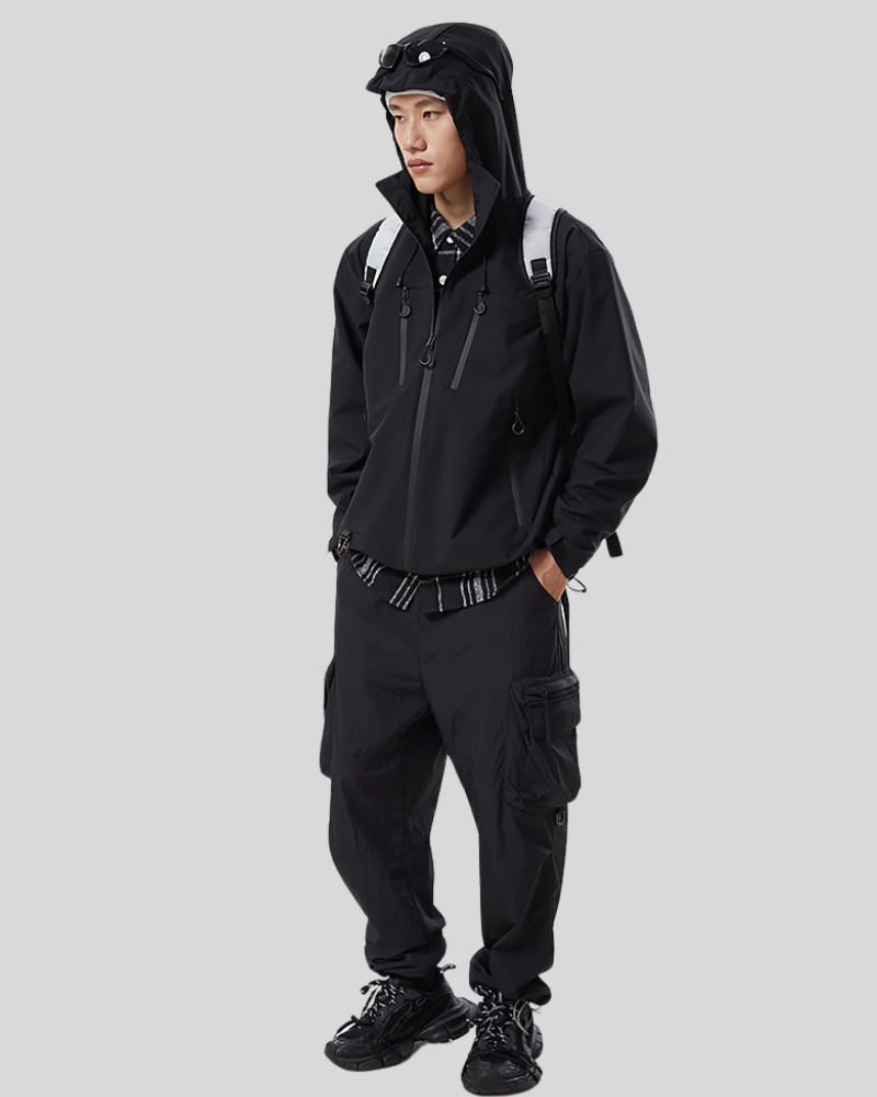 Outdoor Unisex Hiking Camping Waterproof 3-in-1 Jacket