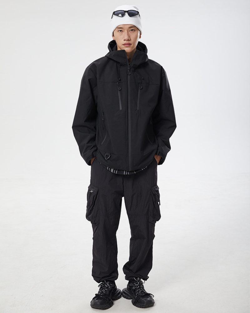 Outdoor Unisex Hiking Camping Waterproof 3-in-1 Jacket