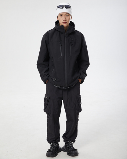 Outdoor Unisex Hiking Camping Waterproof 3-in-1 Jacket