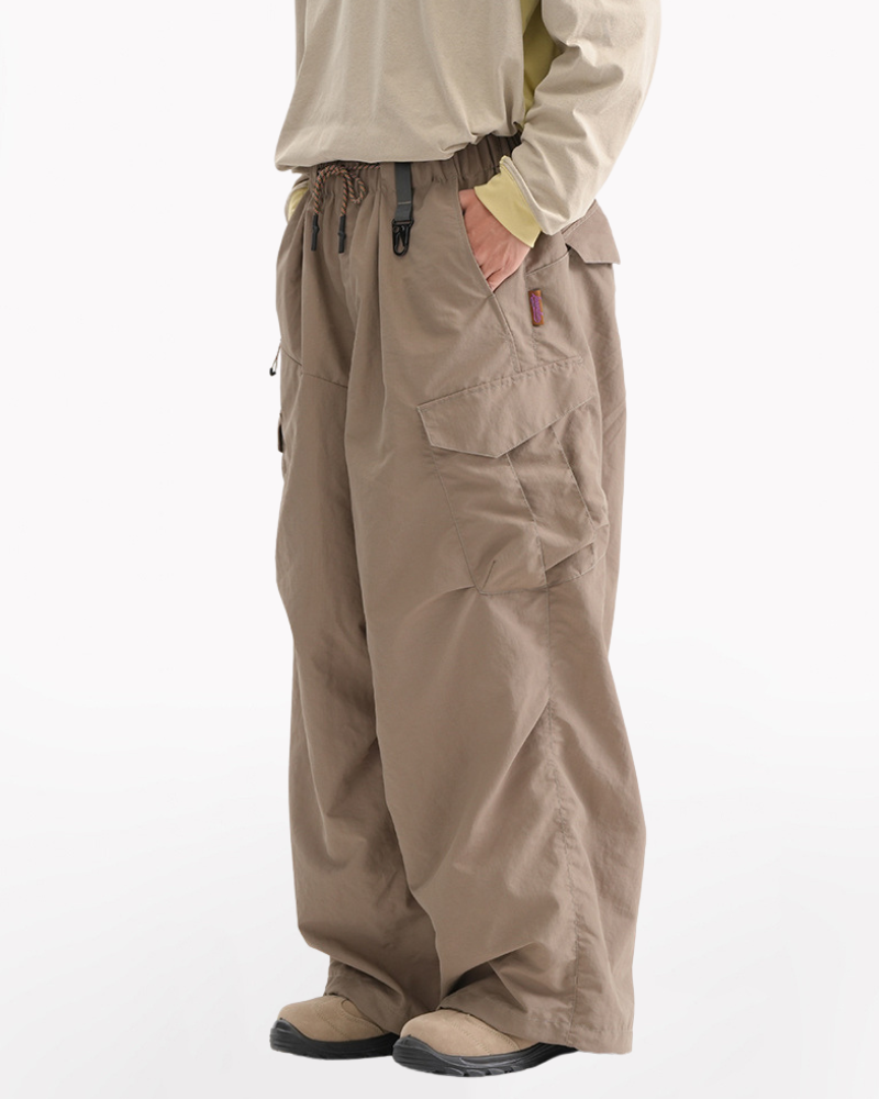 Outdoor Unisex Windproof Cargo Hiking Baggy Pants