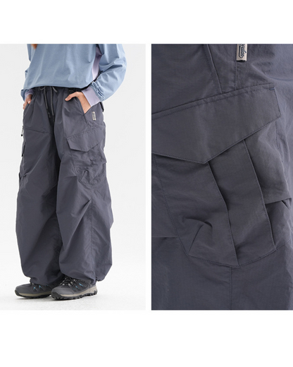 Outdoor Unisex Windproof Cargo Hiking Baggy Pants