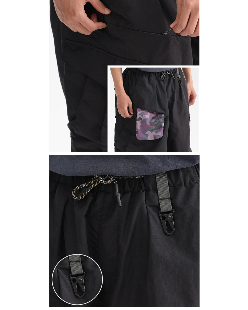 Outdoor Unisex Windproof Cargo Hiking Baggy Pants