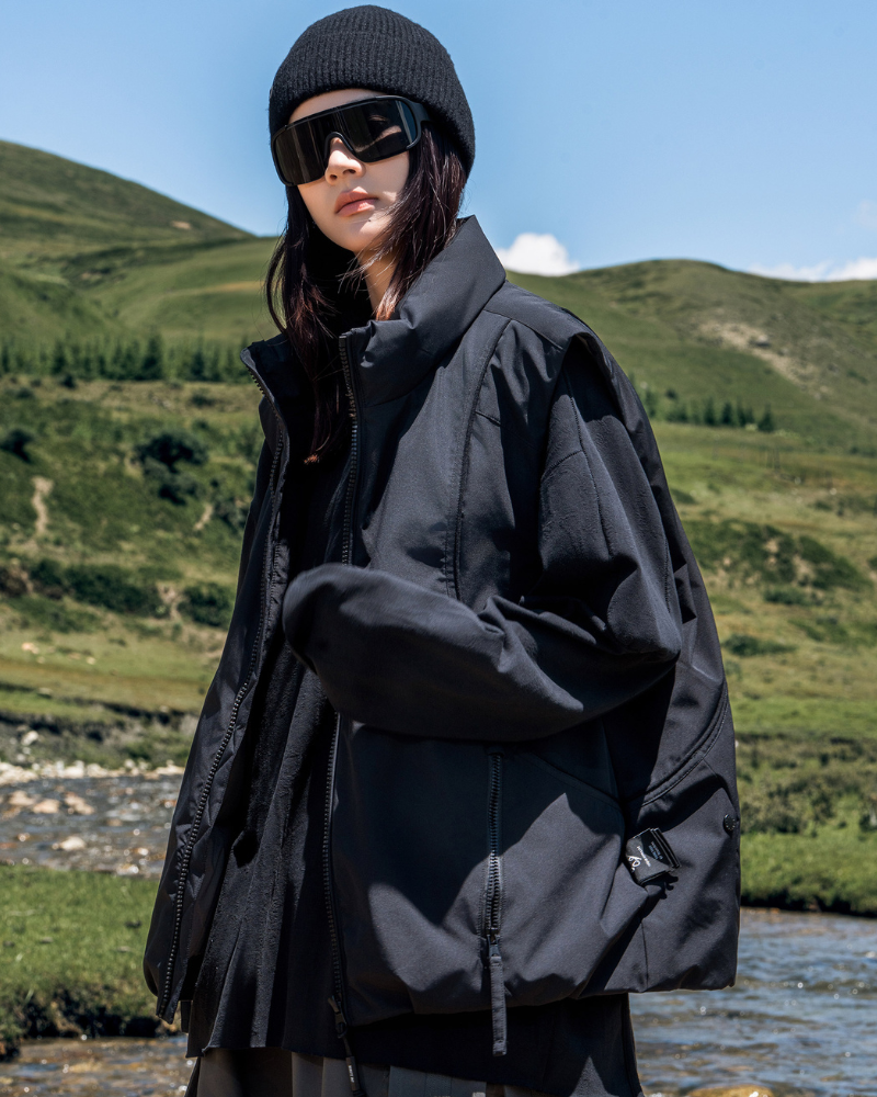 Outdoor Utility Warm Unisex Puffer Jacket