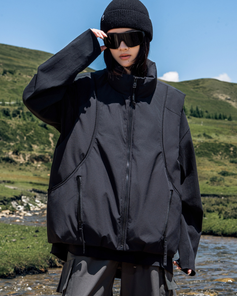 Outdoor Utility Warm Unisex Puffer Jacket