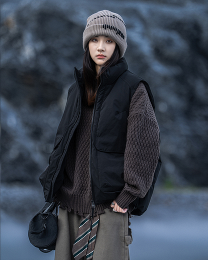 Outdoor Utility Warm Unisex Puffer Jacket