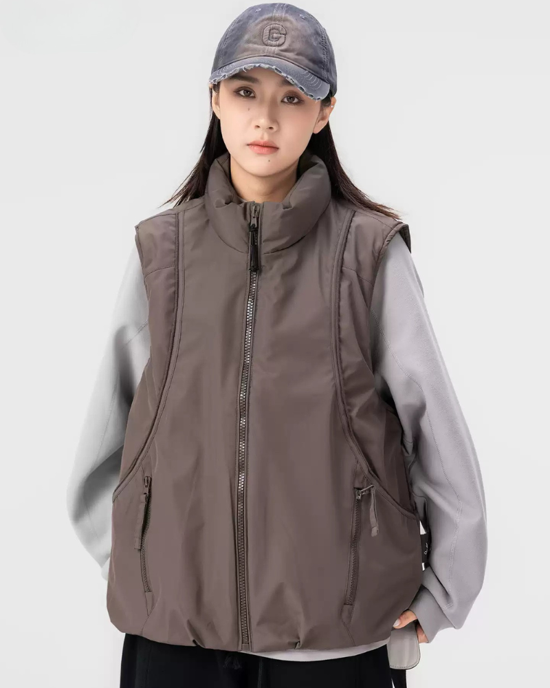 Outdoor Utility Warm Unisex Puffer Jacket