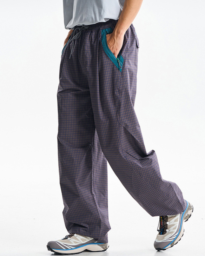 Unisex-Cargo-Wanderhose mit gebogenem Bein für Outdoor-Aktivitäten