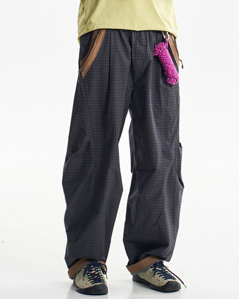 Outdoor Active Unisex Curved Leg Hiking Cargo Pants