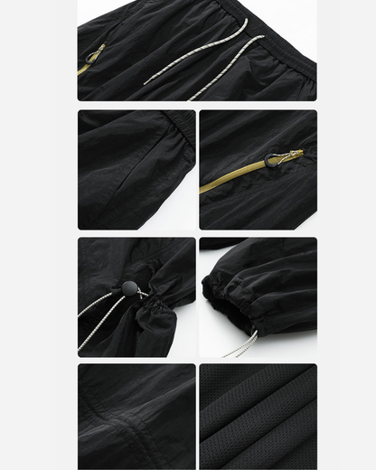 Outdoor Functional Unisex Straight-Leg Cargo Hiking Pants