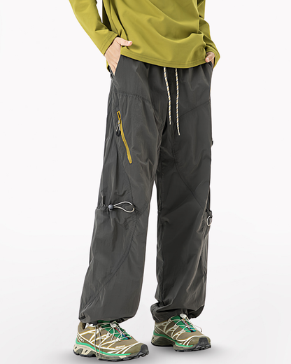 Outdoor Functional Unisex Straight-Leg Cargo Hiking Pants