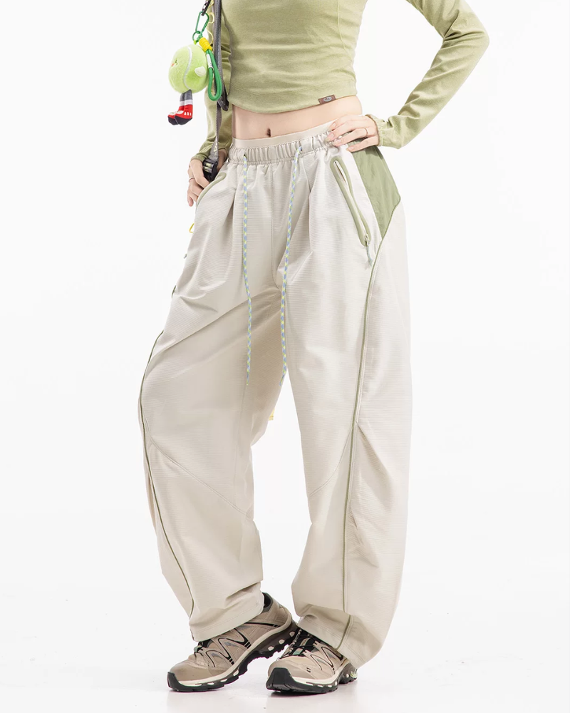 Outdoor Functional Unisex Water-Repellent Curved Hiking Pants