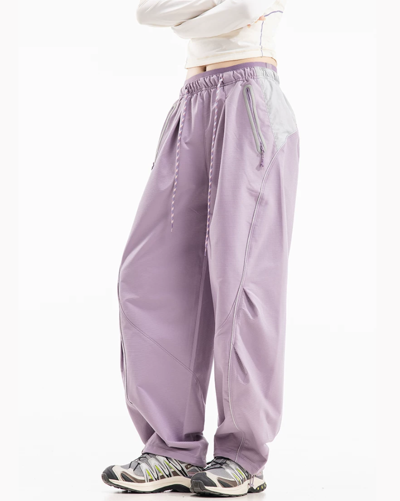 Outdoor Functional Unisex Water-Repellent Curved Hiking Pants
